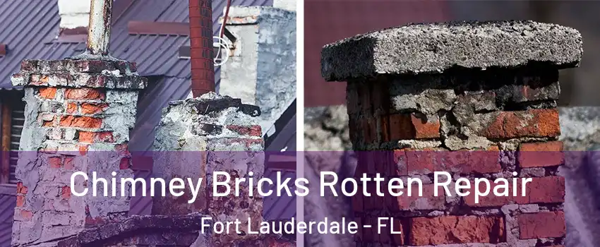  Chimney Bricks Rotten Repair Fort Lauderdale - FL