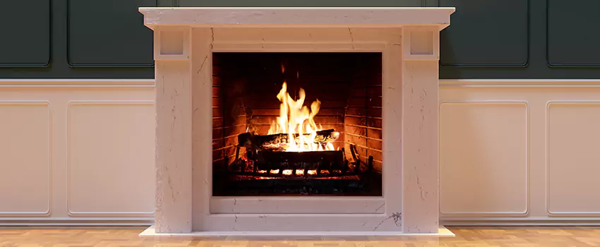 Decorative Electric Fireplace Installation in Fort Lauderdale, Florida