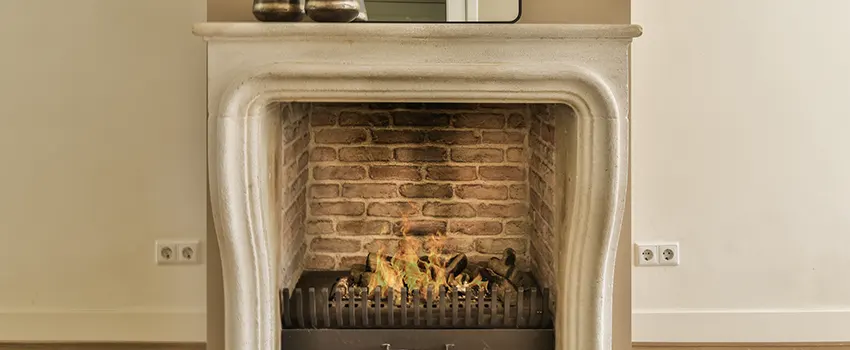 Vintage-style Fireplace Redesign in Fort Lauderdale, Florida