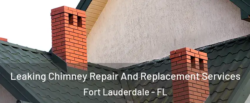 Leaking Chimney Repair And Replacement Services Fort Lauderdale - FL